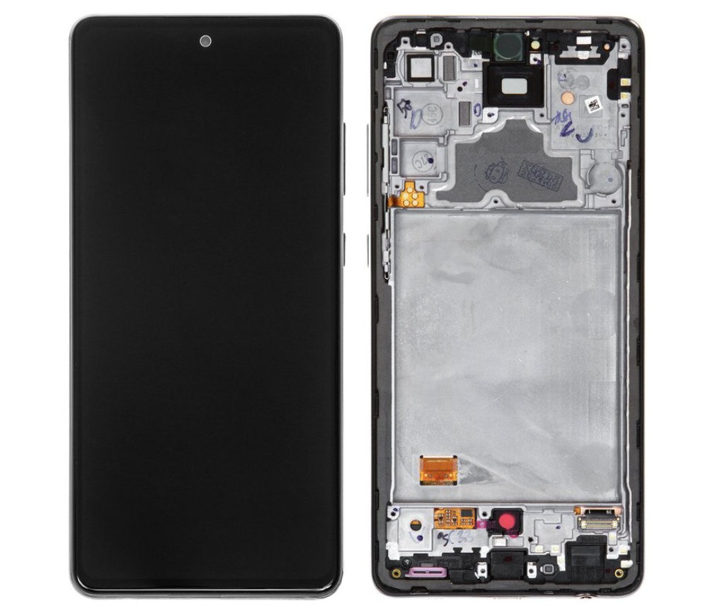 Samsung Galaxy A72 LCD Display With Frame