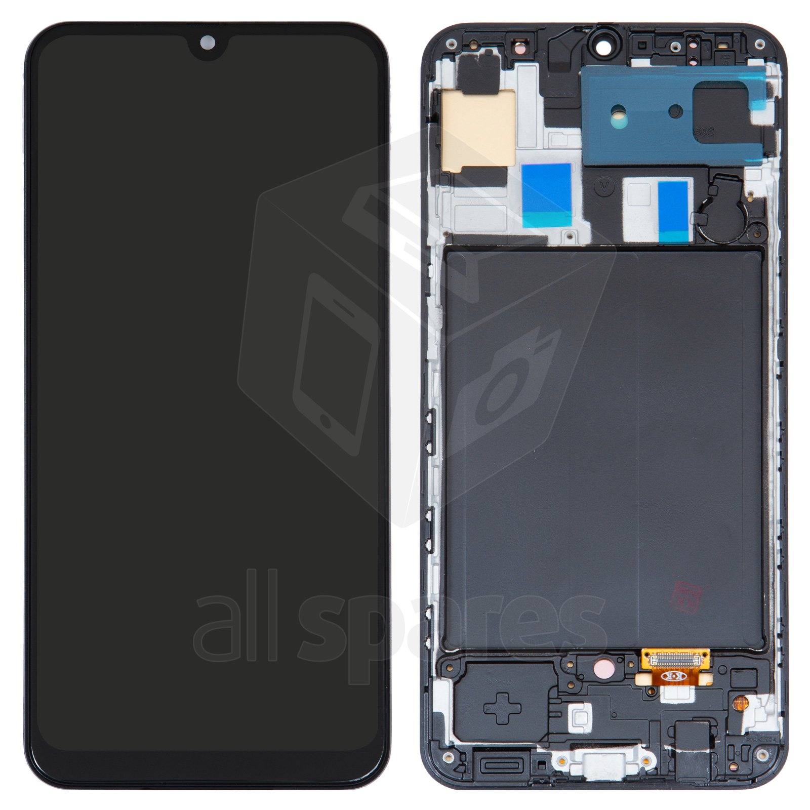 Samsung Galaxy A50 LCD Display With Frame