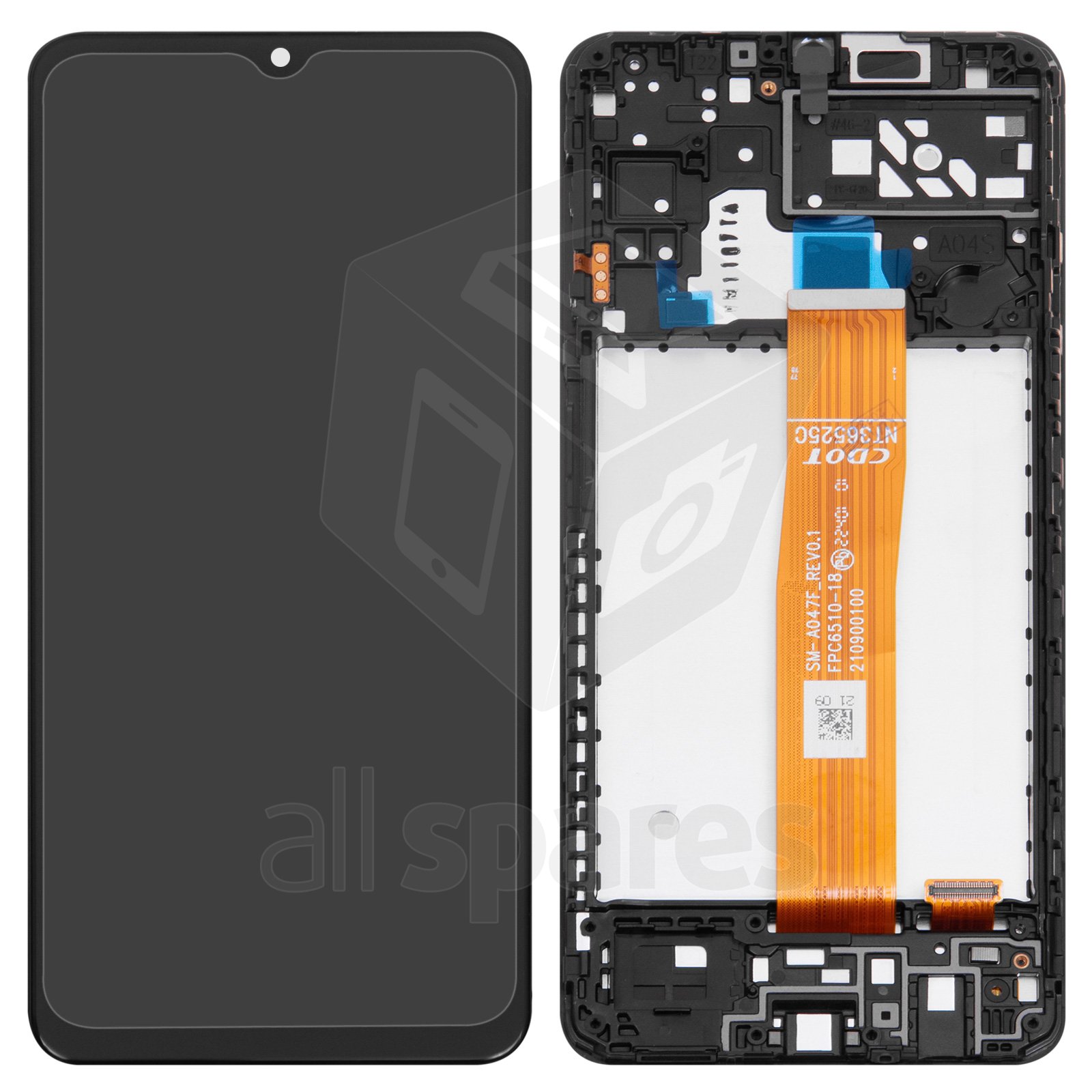 Samsung Galaxy A04s LCD Display With Frame